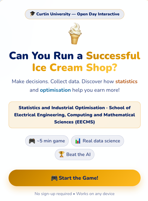 Data to Decision demo screenshot